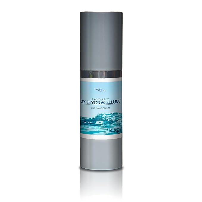 2x Hydracellum Serum - Hydrating Anti Aging Eye Serum - 2 Month Supply - Infused Vitamin C Serum with Alpha Hydroxy Acid to Improve Wrinkles, Dark Circles, & Eye Bags - Nourish, Exfoliate, Moisturize-VivaGrace Women