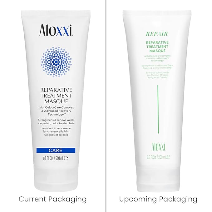 ALOXXI Repair Hair Mask for Color-Treated Hair Enriched with Keratin & Peptides, Deep Conditioning Treatment for Dull and Damaged Locks, 6.8 Fl Oz-VivaGrace Women