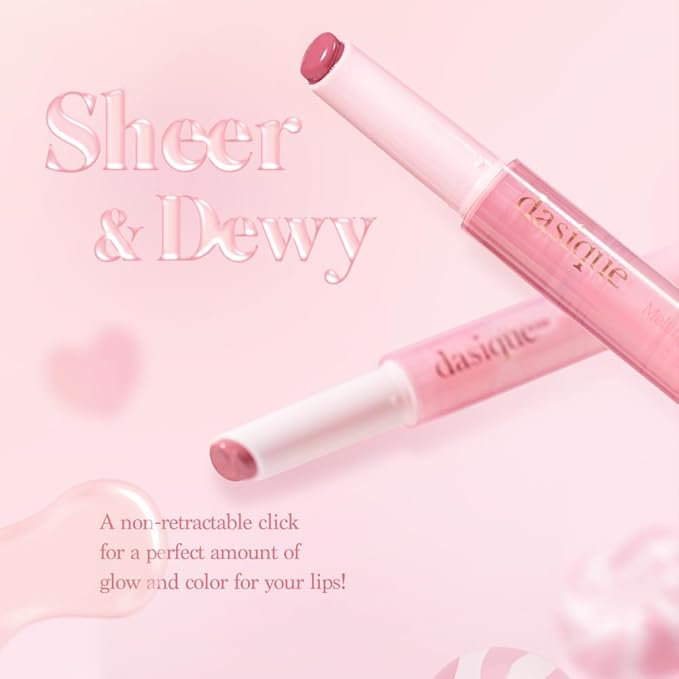Dasique Melting Candy Balm (#02 Apple Cinnamon) | Glossy Balm | Moisturizing | For dry Lips | Vegan-VivaGrace Women