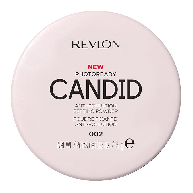 Revlon PhotoReady Candid Setting Powder, with Anti-Pollution, Antioxidant Ingredients, without Parabens, Pthalates and Fragrances; Shade 002 .34 Fluid Oz-VivaGrace Women