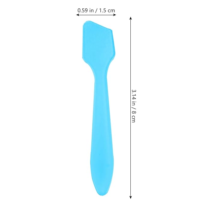 Beaupretty Cosmetic Spatula Stick 150pcs Cosmetic Spatula Plastic Stir Stick Makeup Skin Care Facial Cream Spatula Mud Stirring Rods for Mixing Resin Epoxy Cosmetic Paints DIY Crafts Making-VivaGrace Women