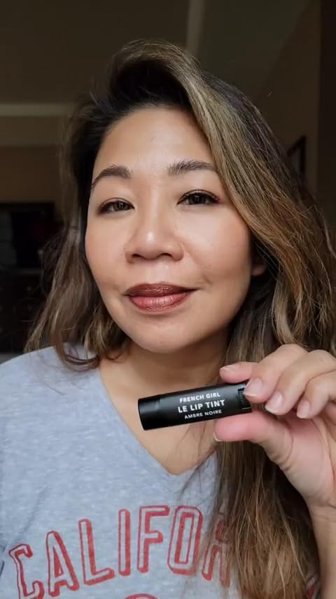 French Girl Le Lip Tint - Moisturizing & Hydrating Lip Balm for Sheer, Buildable Coverage & Shine, Clean Formula, Organic Ingredients, Vegan & Cruelty-Free-VivaGrace Women