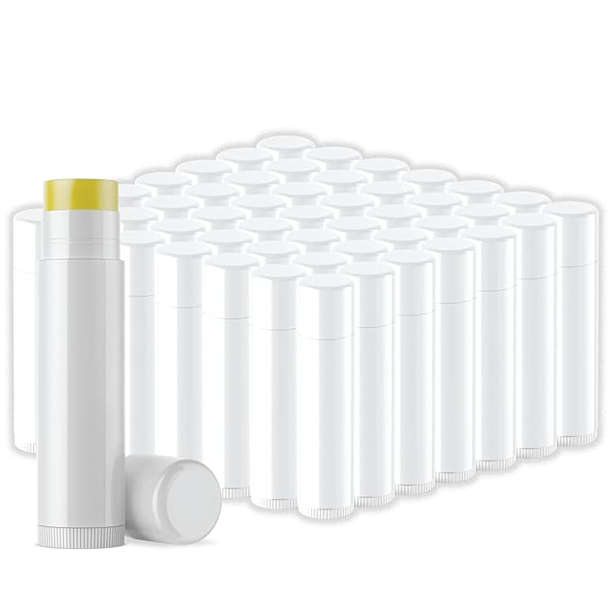 Natural Cherry Lip Balm Bulk, Unlabeled Filled, 100 Pack | Add Your Own Labels-VivaGrace Women