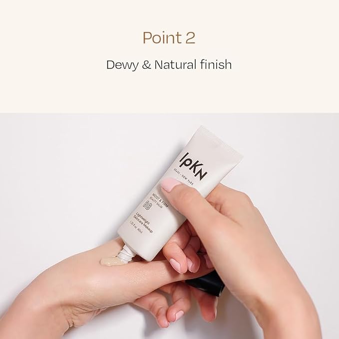 IPKN Moist & Firm BB Cream - Ultra-Hydrating Daily BB Cream with or without SPF40 - Lightweight, Non-Greasy Face Base with Antioxidants for Smooth, Radiant Skin-VivaGrace Women