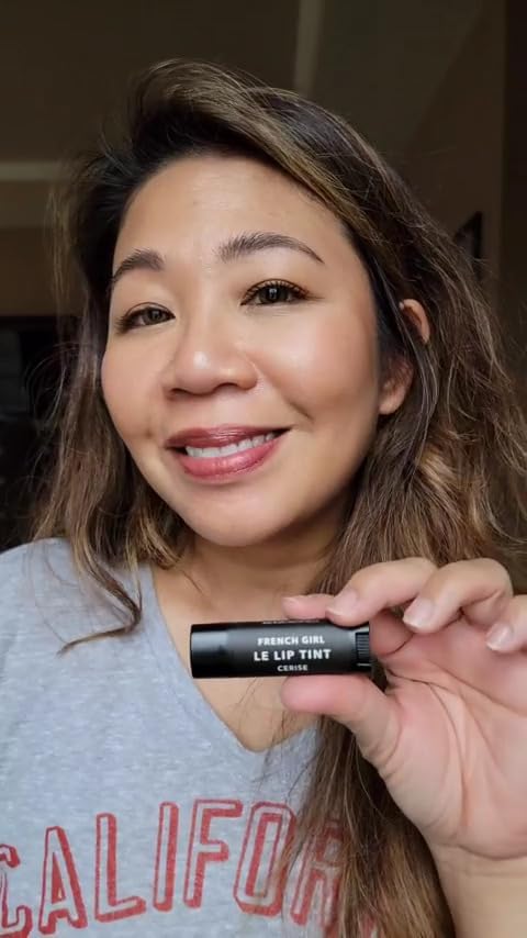 French Girl Le Lip Tint - Moisturizing & Hydrating Lip Balm for Sheer, Buildable Coverage & Shine, Clean Formula, Organic Ingredients, Vegan & Cruelty-Free-VivaGrace Women