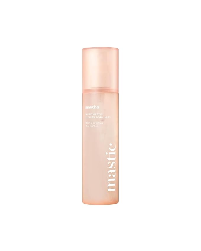 MASTINA White Mastic Body Mist (5.1fl oz) Soothes & Cools Body Spray Fermented Mastic Gum, Brightening & Hydrating Body Spray,Lightweight Moisture & Glow-VivaGrace Women