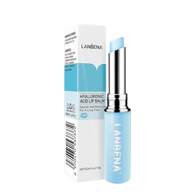 LANBENA Hyaluronic Acid Lip Balm Moisturizing Lips Long-Lasting Protection Nourishing Lip Care (1.8g / 0.06 fl oz)-VivaGrace Women