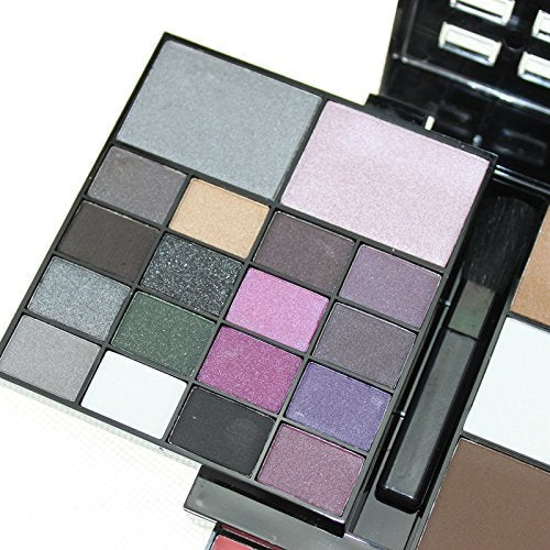 Makeup Kit for Women Full Kit Eyeshadow Facial Blusher Eyebrow Powder Face Concealer Powder Eyeliner Pencil Ultimate Color Combination 74 Colors Makeup Set Combination Palette-VivaGrace Women