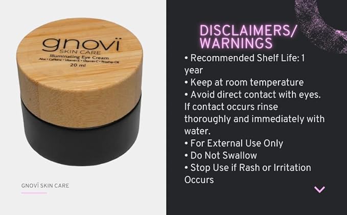 Illuminating Eye Cream Anti-Puffiness and Nourishing Dark Circle Remover (20ml)-VivaGrace Women