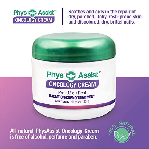 PhysAssist Oncology Cream 4 oz plus Lip Balm. Hydrates and Pampers Stressed skin. Made with a blend of natural Botanicals. Clinically Tested, Non Irritant.-VivaGrace Women
