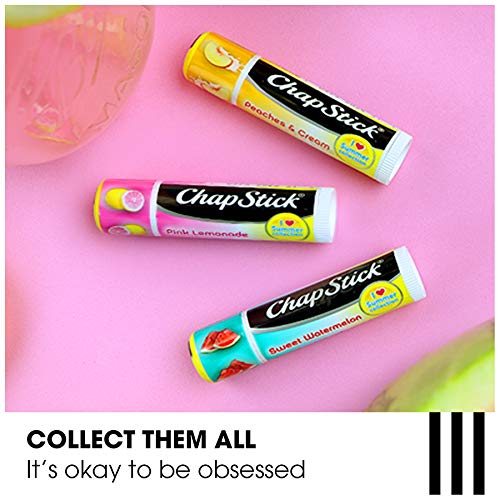 ChapStick Lip Moisturizer I Love Summer Collection 3-Packs (12 Sets/36 Tubes) – Bulk Lip Balm, Refreshing & Sweet, 0.15 Oz Ea-VivaGrace Women