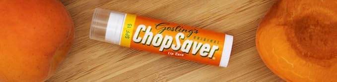 Goslings Original ChopSaver SPF 15 Lip Care, All Natural Lip Balm with SPF, Chapstick for Musicians and More, Effective Relief for Dry, Cracked Lips and Skin, Made in USA, 0.15 Oz (Pack of 6)-VivaGrace Women