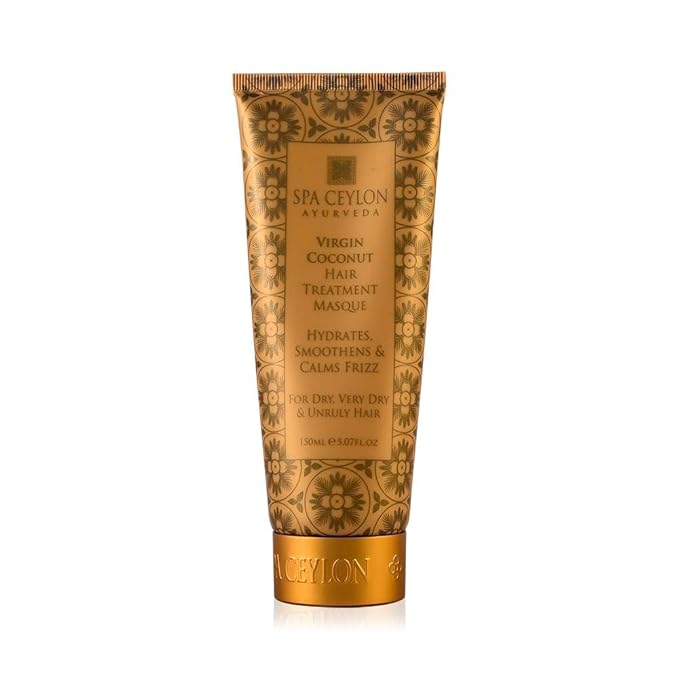 SPA CEYLON Virgin Coconut Hair Treatment Masque | Deep Conditioning | Hair Repair | 100% Vegan & Vegetarian | Best for Dry, Very Dry & Unruly Hair-VivaGrace Women
