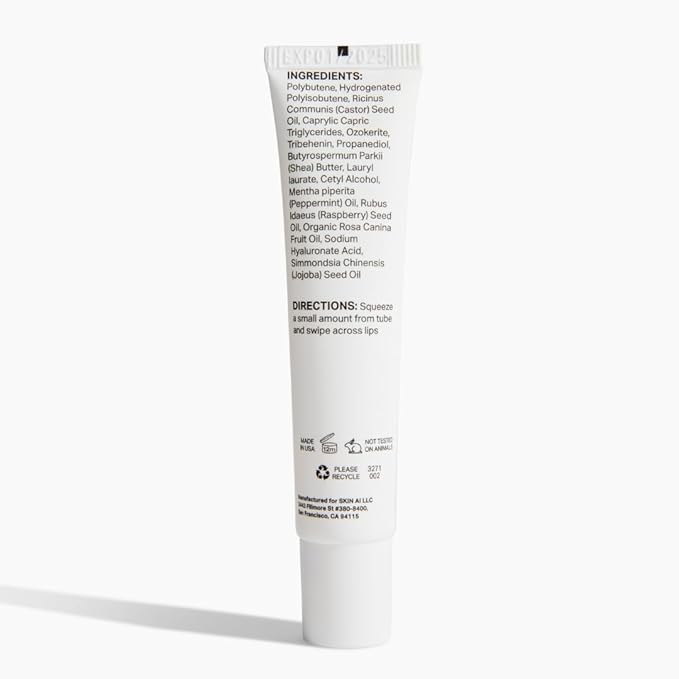 Y’OUR Intensive Lip Balm | Overnight Lip Mask: Lightweight & Comforting with Natural Shea Butter & Rosehip Oil; Extreme Moisturizer for Dry Lips. Paraben & Silicon-Free. Made in USA. 15ml (0.5 oz.)-VivaGrace Women