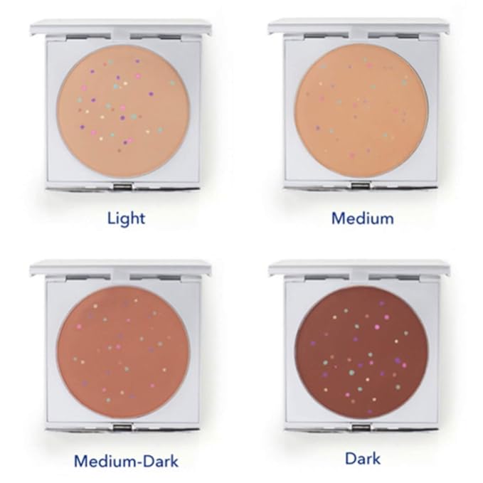 Magic Minerals by Jerome Alexander Jumbo Size Mineral Powder Foundation with Color Correctors, Antioxidant Skincare Formula (Medium)-VivaGrace Women