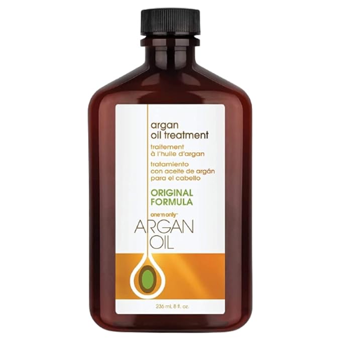 One 'n Only Argan Oil Hair Treatment, Helps Smooth and Strengthen Damaged Hair, Eliminates Frizz, Creates Brilliant Shines, Non-Greasy Formula, 8 Fl. Oz-VivaGrace Women