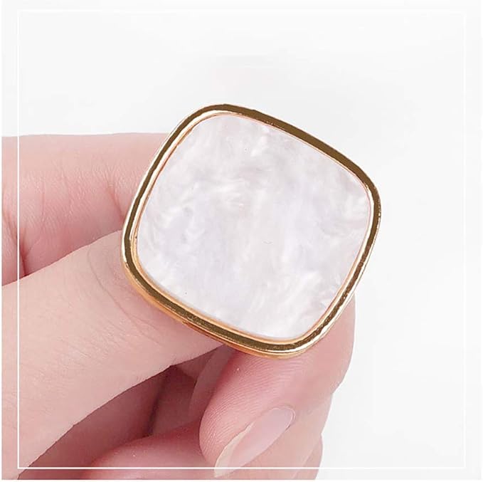 2 Pcs Resin Mixing Palette with Finger Rings Eyelash Extension Glue Rings Nail Art Equipment-VivaGrace Women