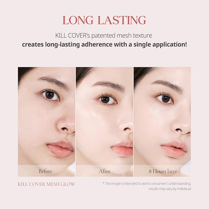 CLIO Kill Cover Mesh Glow Cushion (Mini, 5g, 3 LINEN)-VivaGrace Women