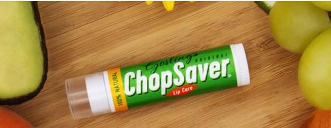Gosling's Original ChopSaver Lip Care, All Natural Hydrating Lip Balm, Chapstick for Musicians and More, Effective Relief for Dry, Cracked Lips and Skin, Made in USA, 0.15 Oz (Pack of 6)-VivaGrace Women