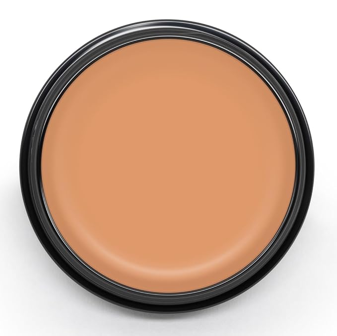 Graftobian HD Glamour Crème Foundation 1/2oz, Weightless Full Coverage Makeup, 65 Inclusive Shades, For All Skin Types, Natural or Full-Glam Looks, For Professionals and Beginners (Golden Honey)-VivaGrace Women