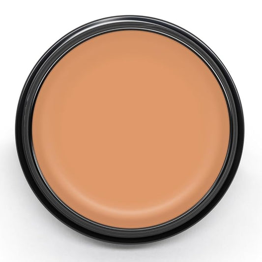 Graftobian HD Glamour Crème Foundation 1/2oz, Weightless Full Coverage Makeup, 65 Inclusive Shades, For All Skin Types, Natural or Full-Glam Looks, For Professionals and Beginners (Golden Honey)-VivaGrace Women