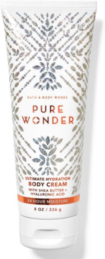 Bath & Body Works - 3 Piece Bundle - Spray - Body Cream - Shower Gel - Full Size and Gift Bag HELLO GORGEOUS (Pure Wonder)-VivaGrace Women