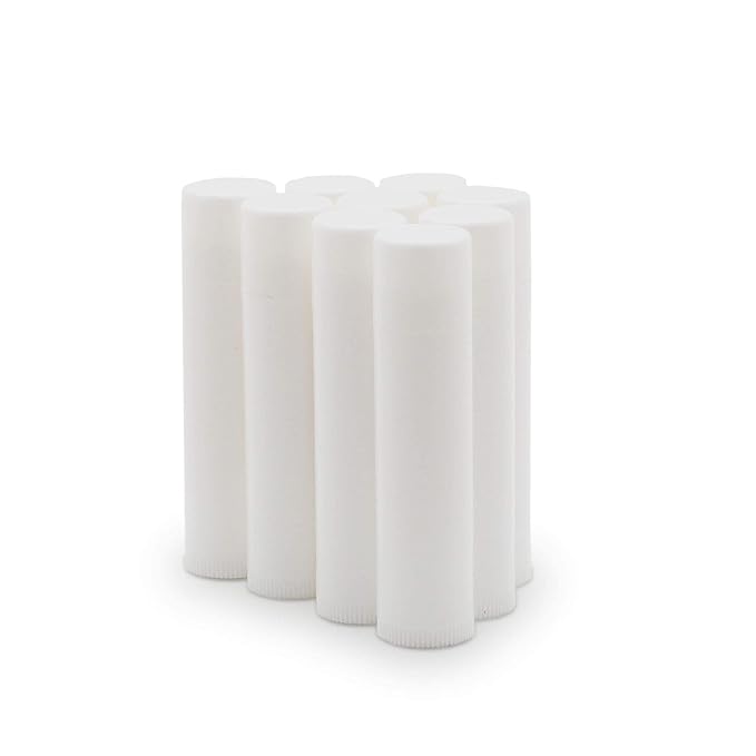 Natural Honey Lip Balm Bulk, Unlabeled Filled, 100 Pack | Add Your Own Labels For Party Favors, Gift Baskets, or Business Branding. For Men, Women, and Children-VivaGrace Women