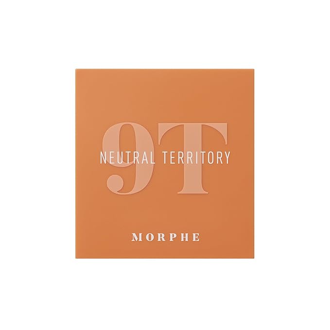 Morphe 9T Neutral Territory Artistry Palette - Warm Neutral Makeup Palette with Matte and Shimmer Finishes - Highly Pigmented Eye Makeup with a Blendable & Buildable Formula (0.35 oz)-VivaGrace Women