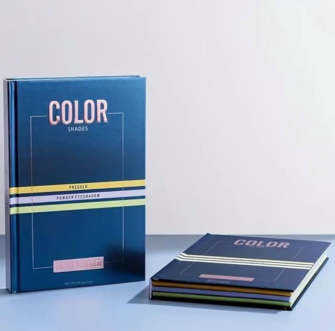 Generic Majical Book of Beauty Makeup Palette, 72 Colors, 3-Layer Folding Book, Eyeshadow Palette, Long Lasting-VivaGrace Women