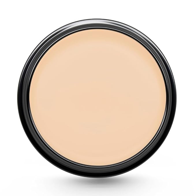 Graftobian HD Glamour Crème Foundation 1/2oz, Weightless Full Coverage Makeup, 65 Inclusive Shades, For All Skin Types, Natural or Full-Glam Looks, For Professionals and Beginners (Winter Sunlight)-VivaGrace Women