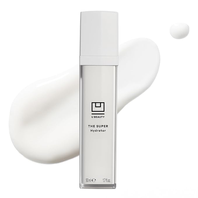 U Beauty The SUPER Hydrator Hyaluronic Acid Moisturizing Cream - Mega-Dose Skin Hydrator with Peptides and Grapeseed Oil for Supple, Smooth, and Softer-Looking Skin For Up To 48 Hours - 1.7 fl oz-VivaGrace Women