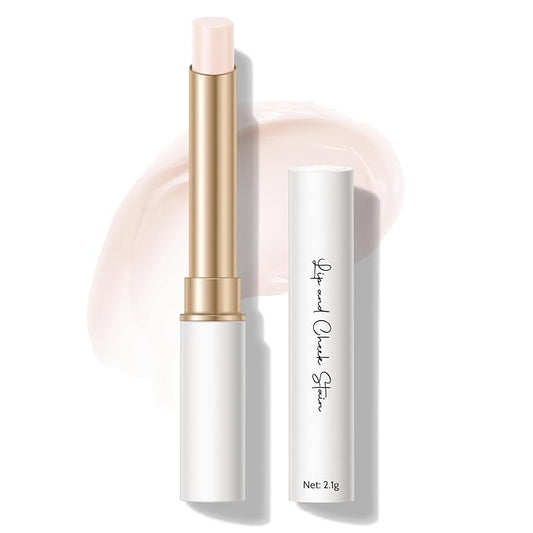 KYDA PH-Activated Lip and Cheek Stain, PH Color Changing Formula for Lasting Custom Lip Color, Keep Lips Soft and Moisturizing with Avocado Oil, Multiuse Color Balm, WHITE-VivaGrace Women