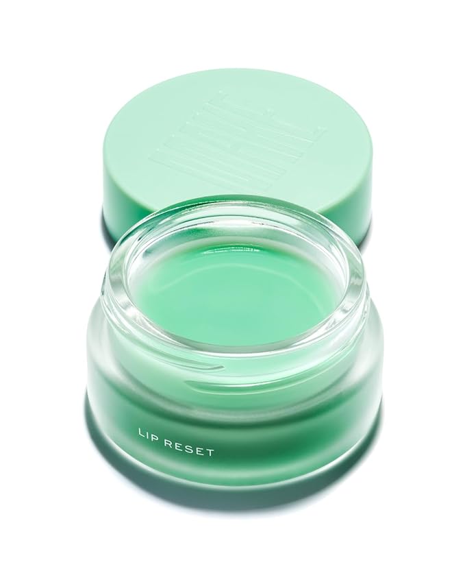 MAKE Beauty Lip Reset Overnight Lip Mask. Nourishing, Hydrating Lip Treatment for Dry, Flaky Lips. Plumps, Softens, and Smooths. Mystic Mint Flavor