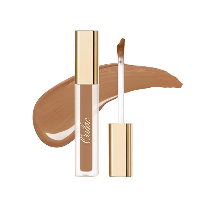 Oulac Concealer Full Coverage, Concealer Stick for Dark Circles, Hydrating Concealer Infused with Hyaluronic Acid, Lightweight, Long Lasting, Vegan Concealer 3.8ml, Shade: W9 Deep-VivaGrace Women