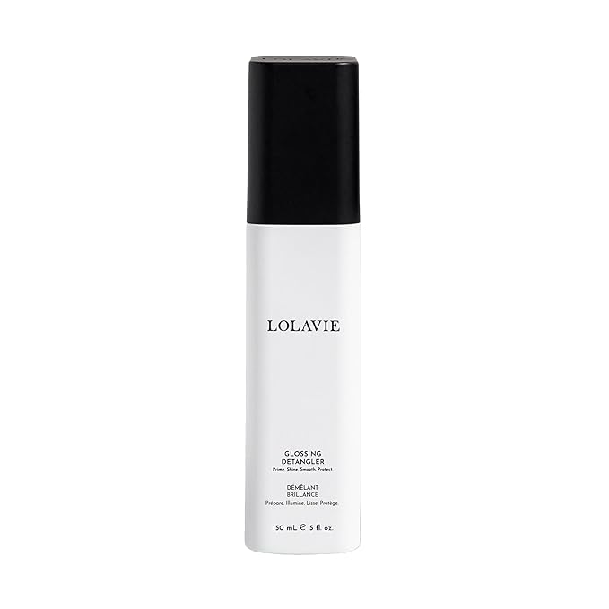 LolaVie Glossing Detangler - 5 oz - Delivers 15x Softer, Smoother Hair & 99% Reduction in Flyaways - 450-Degree Heat Protectant - Color Safe - All Hair Types-VivaGrace Women