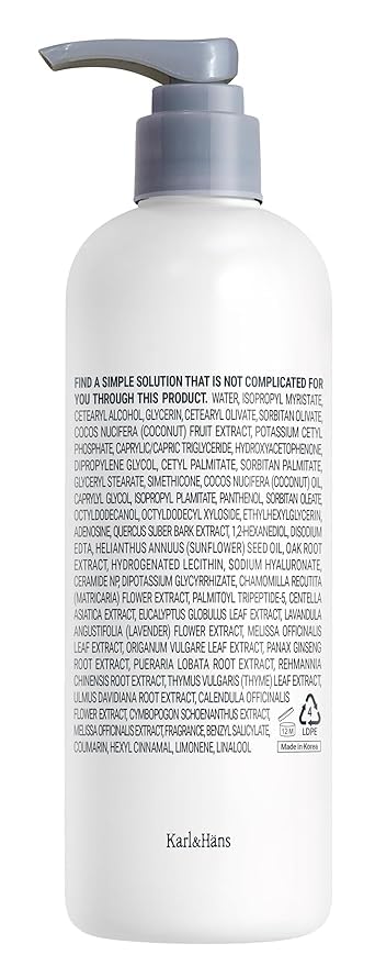 Karl&Hans Botanic Vegan Body Lotion Gourmand Coconut, Long-lasting Hydration with Soothing Coconut Fragrance - For Hands and Body, 13.2 fl oz-VivaGrace Women