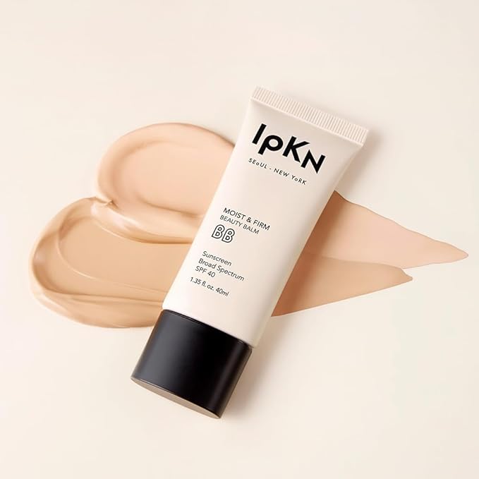 IPKN Moist & Firm BB Cream - Ultra-Hydrating Daily BB Cream with or without SPF40 - Lightweight, Non-Greasy Face Base with Antioxidants for Smooth, Radiant Skin-VivaGrace Women