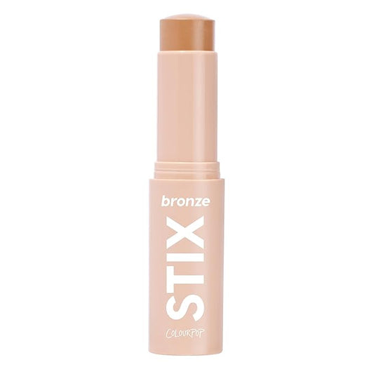 ColourPop Cream Bronzer Stick - Blendable Cream Contour & Glowy Summer Makeup with a Natural, Matte Finish - Buildable Formula for Shimmer-Free, Sun-Kissed Warmth - La Jolla Cove (0.28 oz)-VivaGrace Women