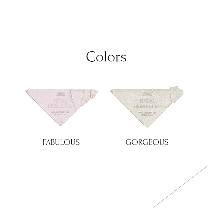 MUZIGAE MANSION FITTING HIGHLIGHTER Vegan Powder Lightweight, Smooth, Blendable, Face Enhancing Makeup Color (Goergeous)-VivaGrace Women