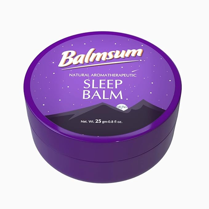 Natural Sleep Balm 100% Natural Scented Relaxing Balm for Children and Adults, Calming Night Balm, Organic Sleep Balm-25gm-VivaGrace Women