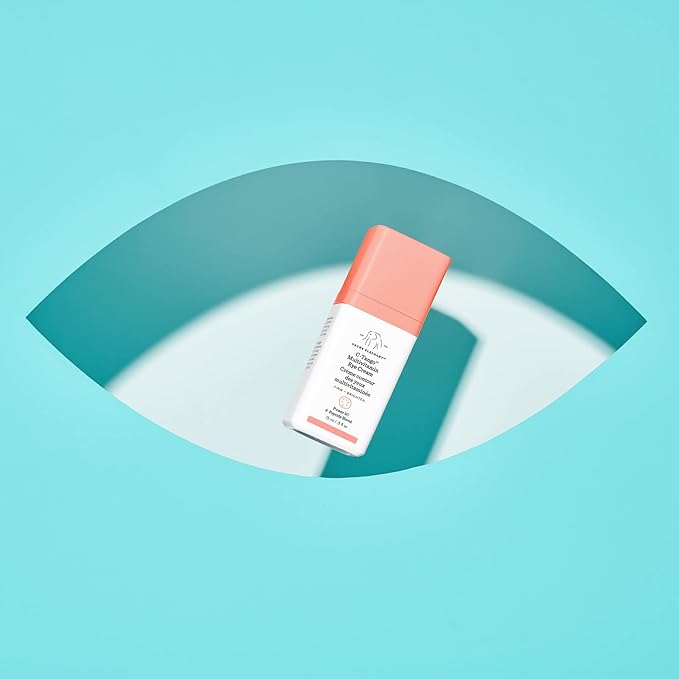 Drunk Elephant C-Tango Eye Cream with Vitamin C, Brightening & Restorative Under Eye Moisturizer (15mL/0.5 Fl Oz)-VivaGrace Women