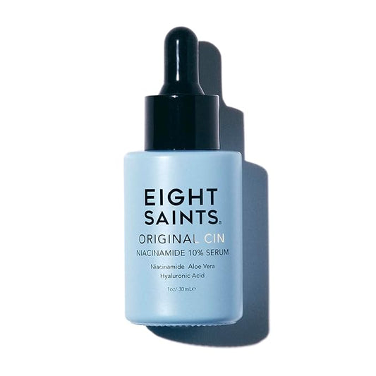 Eight Saints Original Cin, 10% Niacinamide Serum For Face Anti Aging, Natural and Organic, Facial Serum to Reduce Fine Lines, Dark Spots, Large Pores, and Wrinkles, 1oz-VivaGrace Women