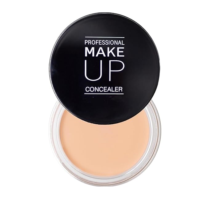 7 Color Solid Concealer Full Coverage Correcting Cream Concealer Waterproof Long-lasting Under Eye Concealer for Dark Circles Color Corrector Pro Concealer (Color 03)-VivaGrace Women