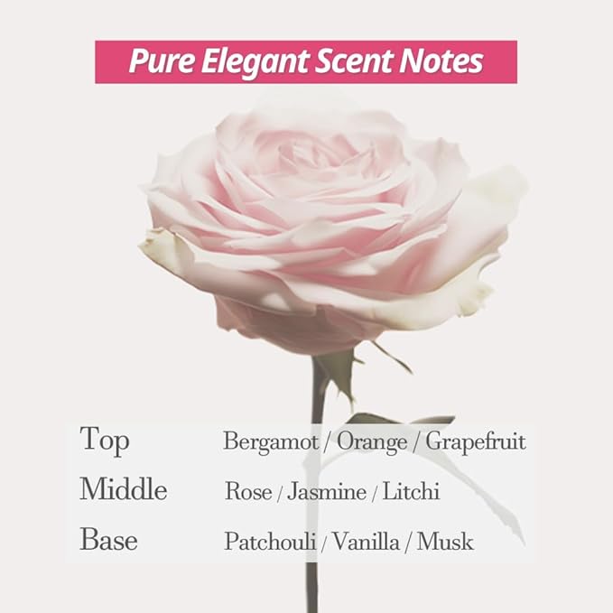 Luxury Shower Bar (Pack of 4) Perfumed Body Soap with Long-Lasting Fragrance Softens & Hydrates Skin Long Lasting Scent Rich Foam Bundle Value Set Body Wash Shampoo Deodorant-VivaGrace Women