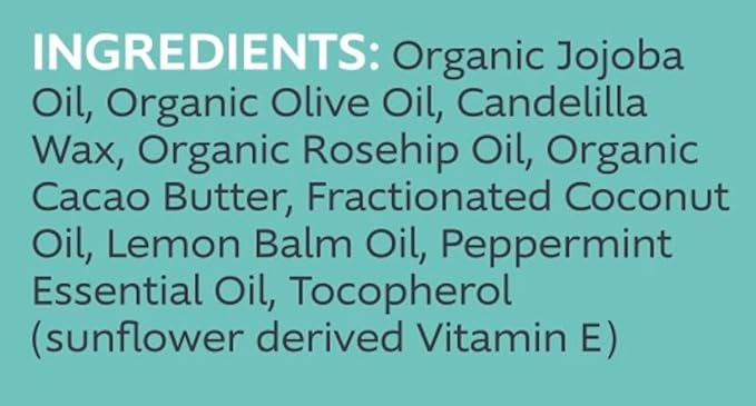 Slo | Natural Lip Balm - All Natural Ingredients, Vegan & Cruelty Free, Hydrating & Soothing, Plastic Free, Paper Packaging | Peppermint + Vitamin E, 0.28oz-VivaGrace Women