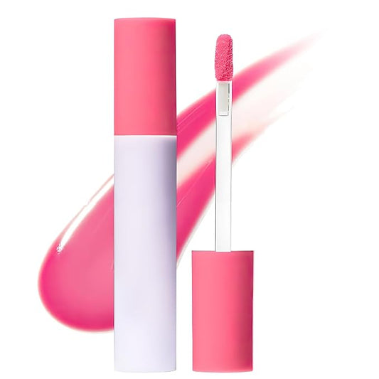 Lips Staining Lip Oil, Lips Staining Long-Lasting Moisturizing Lip Oil,Glossy Lip Stain (GUAVA)-VivaGrace Women