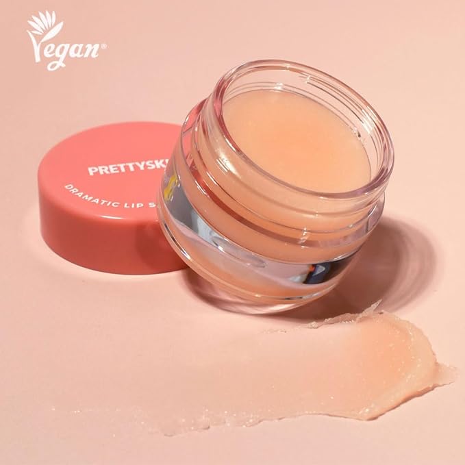 PS.PRETTYSKIN Korean Vegan Lip Sleeping Pack for Intense Hydration | Nourish Dry Lips with Glossy Finish 9g (Dreamy Grapefruit)-VivaGrace Women