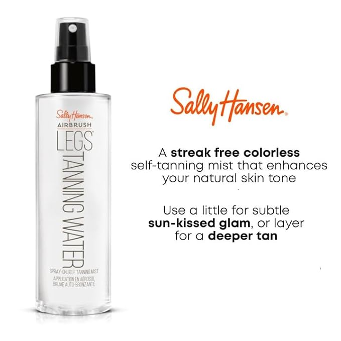 Sally Hansen Airbrush Legs, Tanning Water, 6.76 Oz