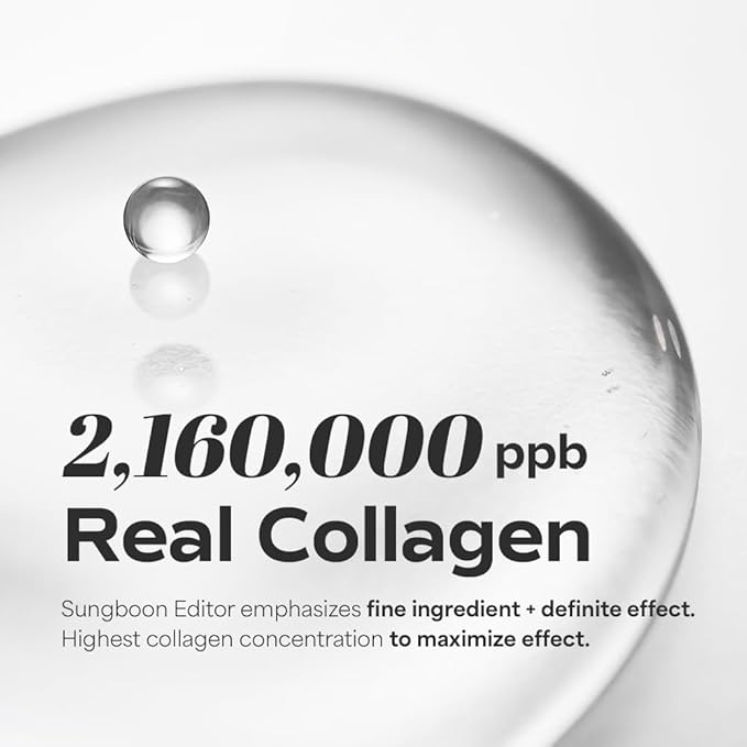 SUNGBOON EDITOR Deep Collagen Overnight mask 37gx17ea | Real Collagen 2,160,000PPB for Elasticity | TikTok Trend Items | Original Hydrating Collagen Face Mask | Korean Skin Care