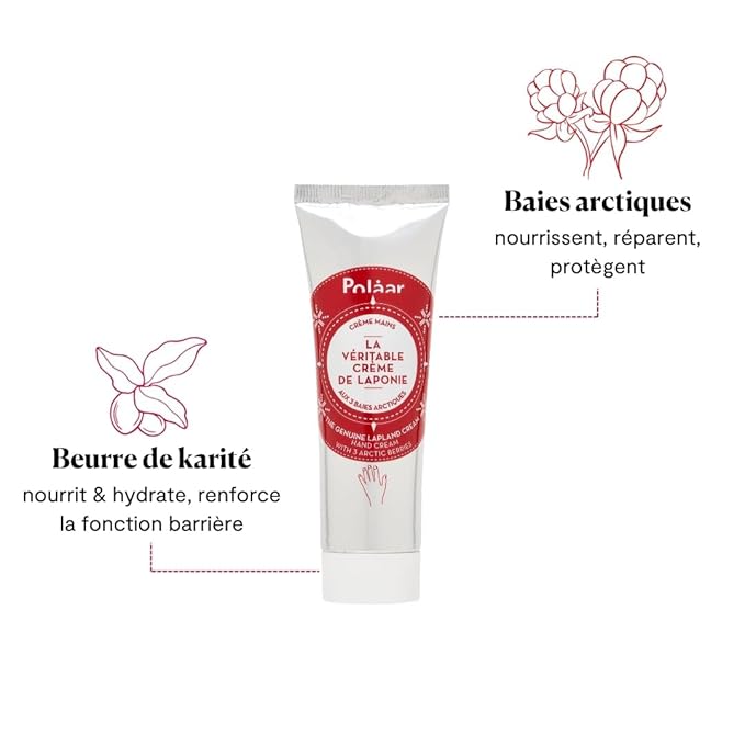 Polåar - Enchanting Lapland Cracker - Lip Balm and Hand Cream - Nourishes, repairs, protects - Cruelty Free, Made in France - 2 pcs-VivaGrace Women
